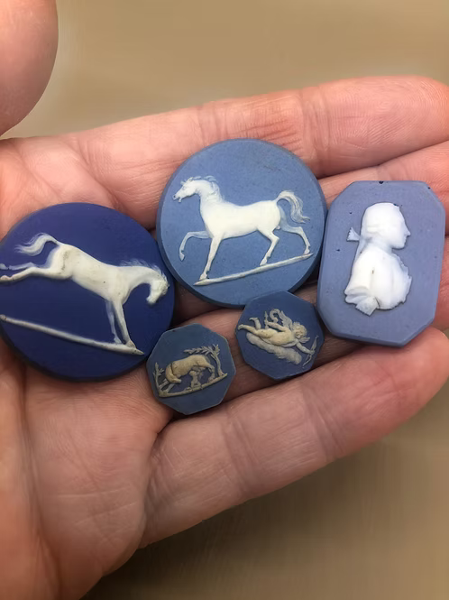 Group of Georgian Wedgwood Plaques