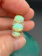 Victorian Opal 3 Stone