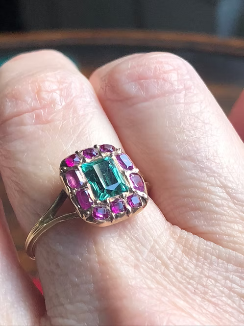 Emerald Ruby Cluster