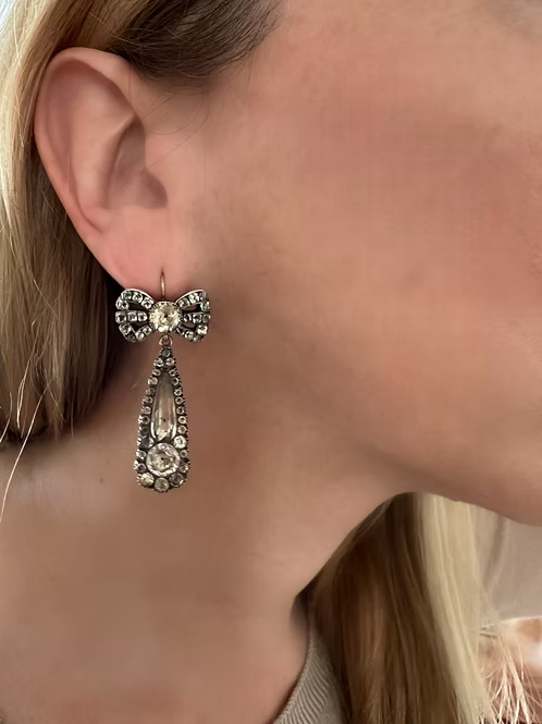 Georgian Paste Earrings