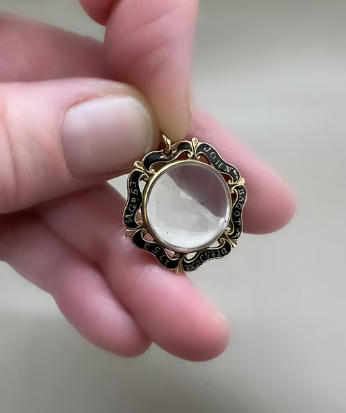 Georgian Mourning Pendant 1753