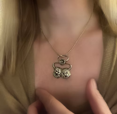 Theatre Mask Pendant