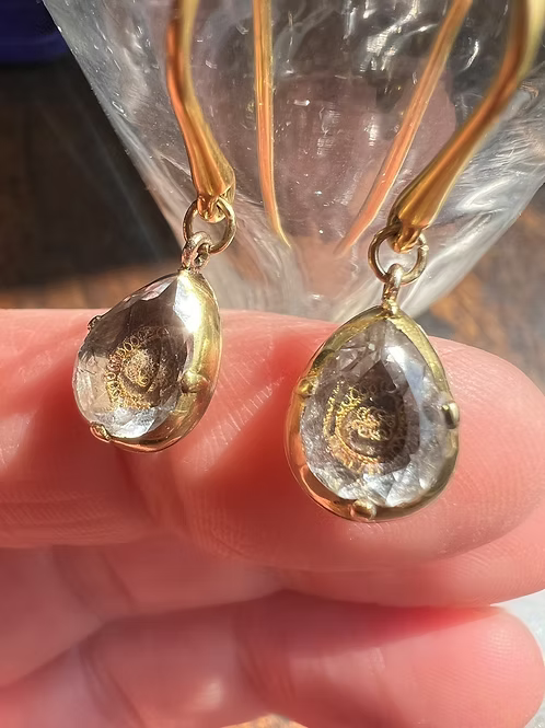 Stuart Crystal Gold Drops