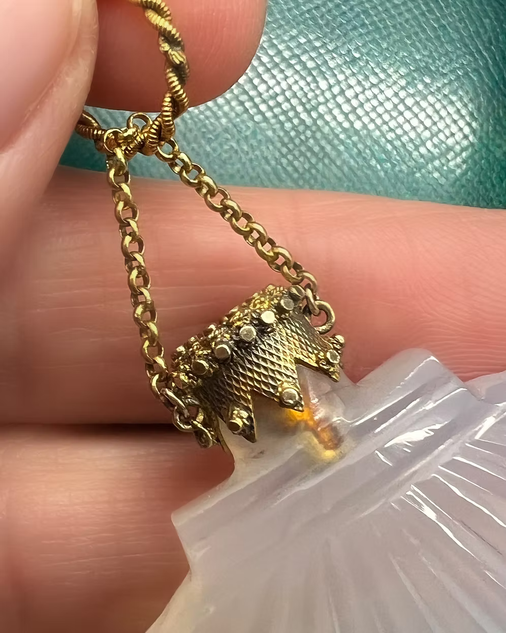 Georgian Scallop Scent Bottle