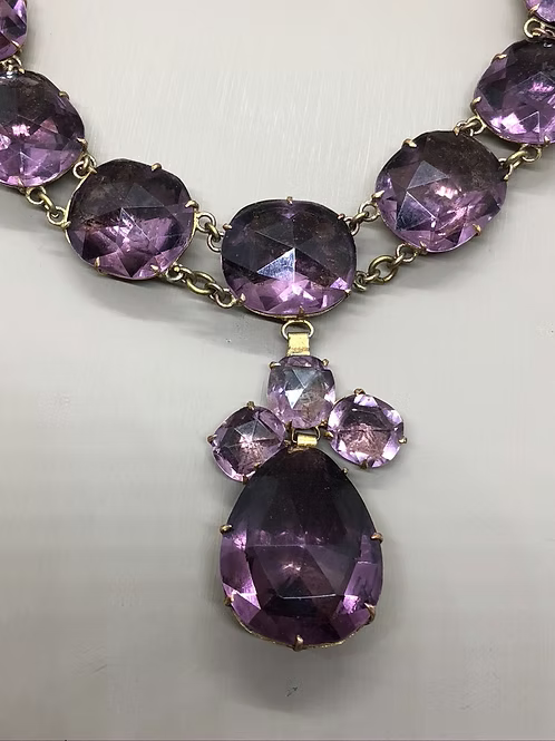 'Queen Anne' Paste Necklace c.1760