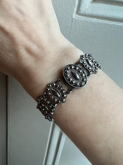 Cut Steel Georgian Bracelet