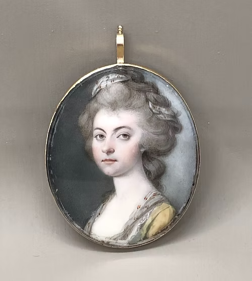 Portrait of a Lady by Joseph Daniel (1758-1803).