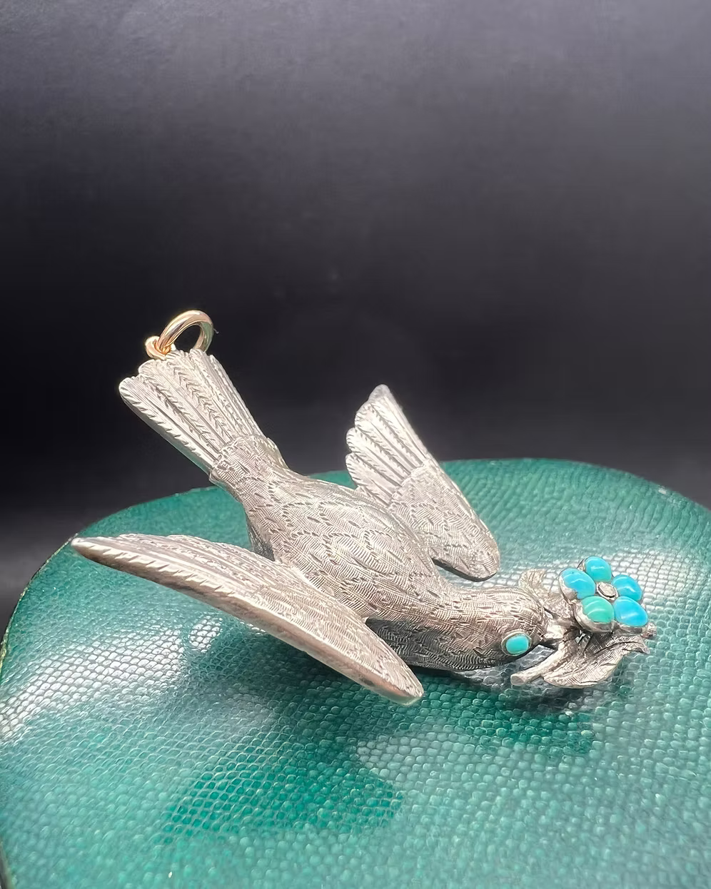 Victorian Dove Pendant