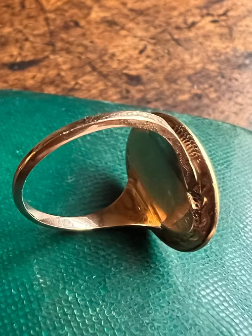 Sulphide Urn Ring 1780
