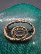 Georgian Ouroboros Pin