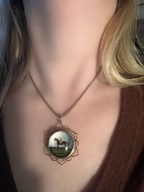 Essex Crystal Racehorse Pendant