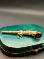 Horse Hoof Watch Key Pendant