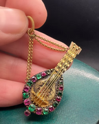 Georgian Mandolin Pendant