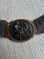 Berlin Iron Cameo Necklace