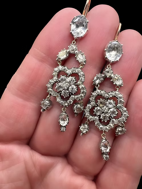 Regency Paste earrings