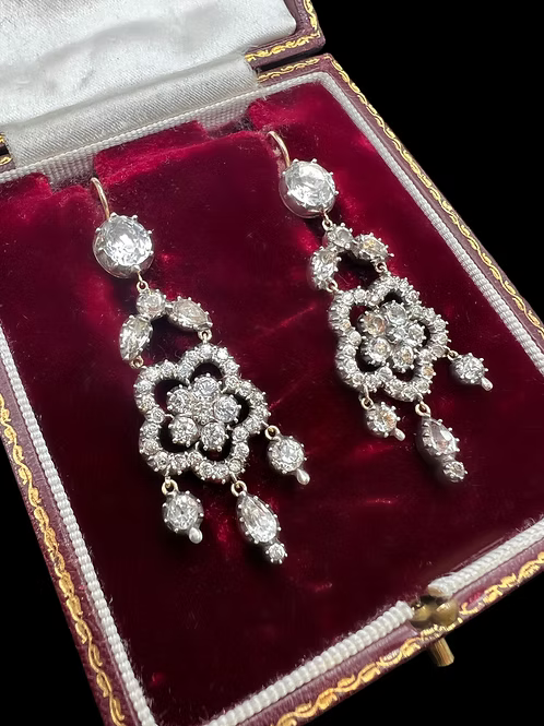Regency Paste earrings