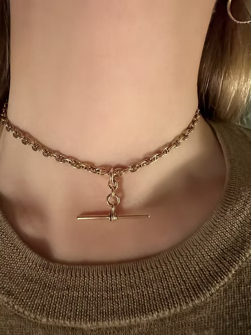 15ct Mariner link Albert chain