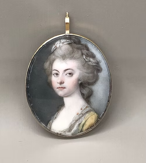 Portrait of a Lady by Joseph Daniel (1758-1803).