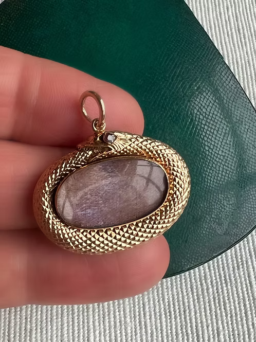 Ouroboros Georgian Pendant