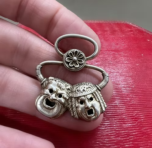 Theatre Mask Pendant