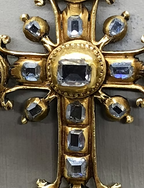 Iberian Diamond Cross Pendant