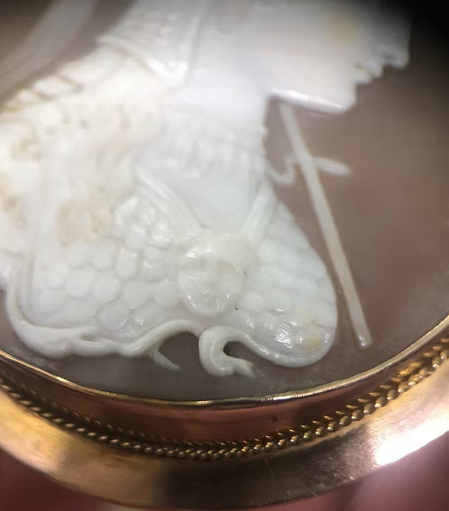 Minerva Shell Cameo c.1840