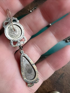Cut Steel Earrings
