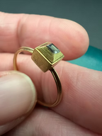 Renaissance Table-cut Diamond Ring