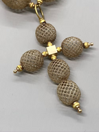 Hairwork Balloon Necklace