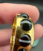 Agate Gypsy Ring 1873