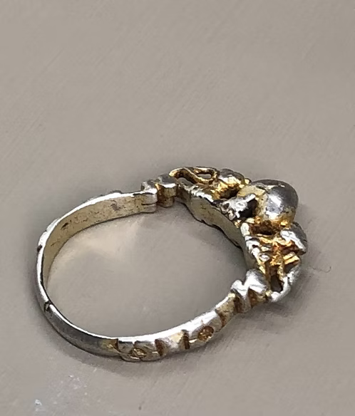 Figural Tudor Ring c.1580