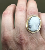 Neoclassical Cameo Ring