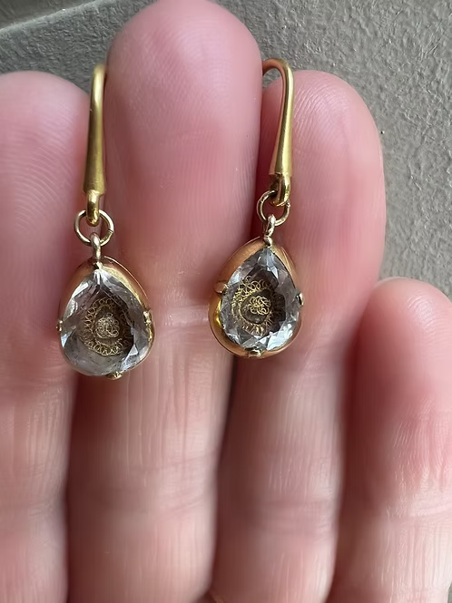 Stuart Crystal Gold Drops
