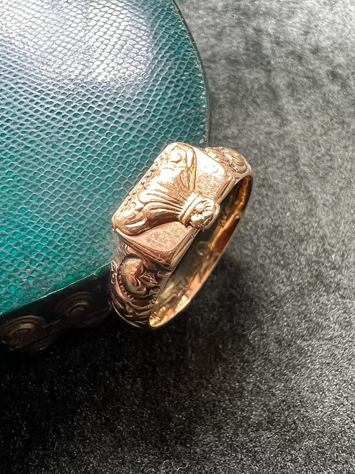 Swedish Envelope Locket Ring