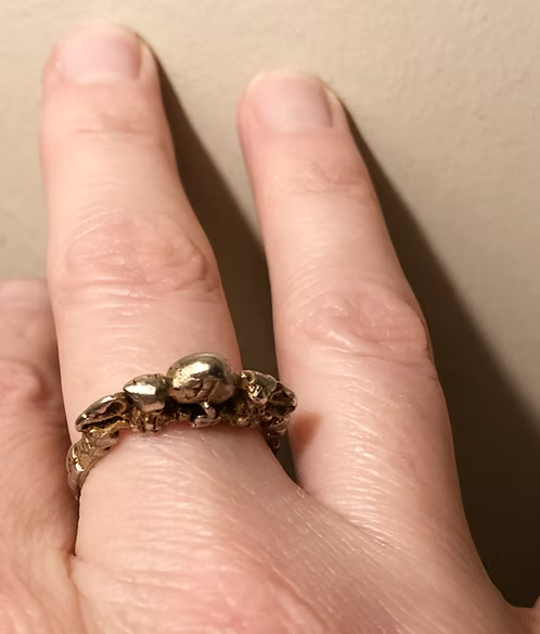Figural Tudor Ring c.1580