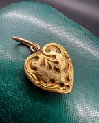 Repoussé Heart Locket
