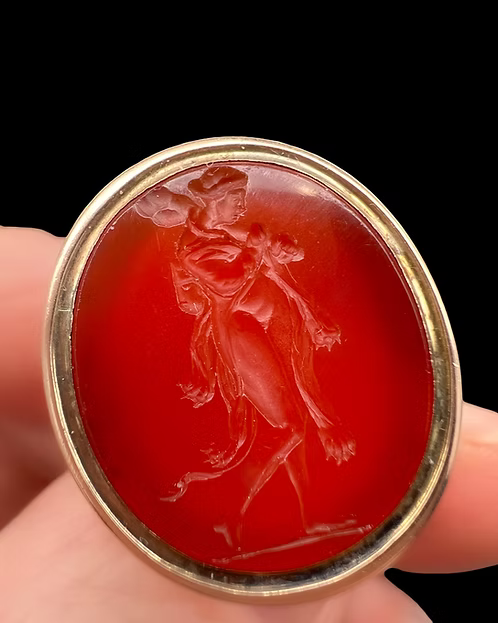 Omphale Intaglio Ring