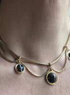 Banded Agate Demi-Parure