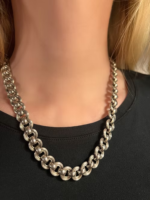 Victorian Silver Collar