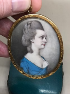 Lady in Blue