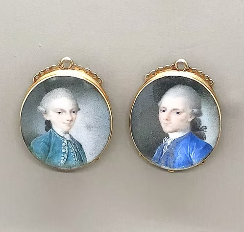 French Rococo brothers c.1760