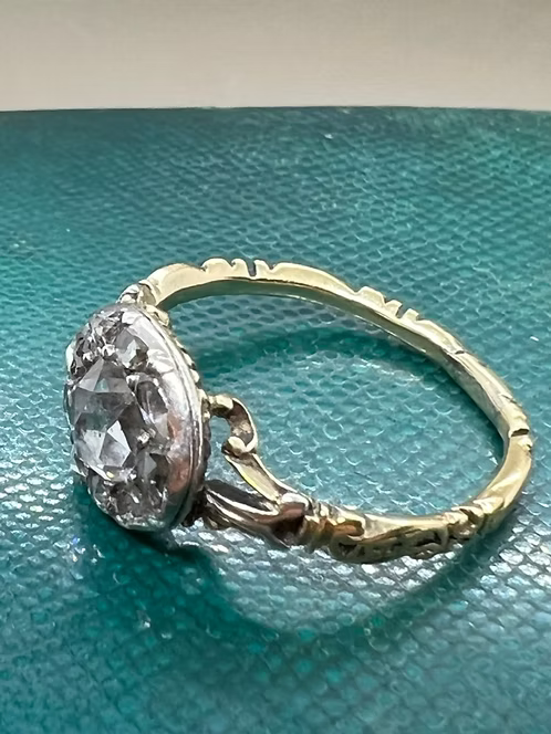Georgian Rose Diamond Cluster 1741
