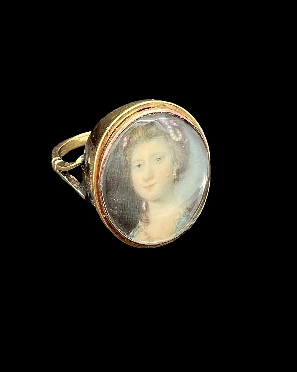 Portrait Miniature Ring