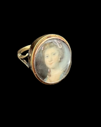 Portrait Miniature Ring