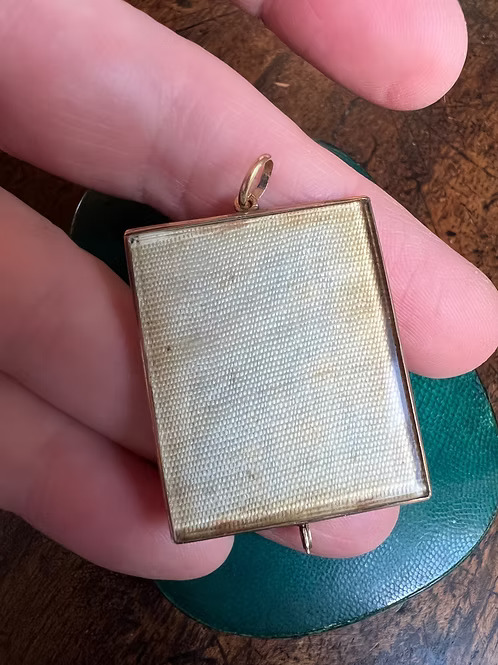French Portrait Miniature Pendant 1802