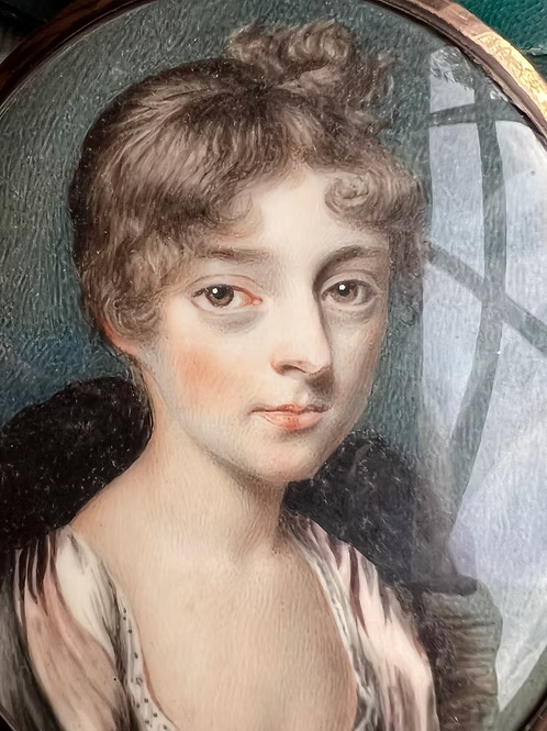 Portrait Miniature by Naish