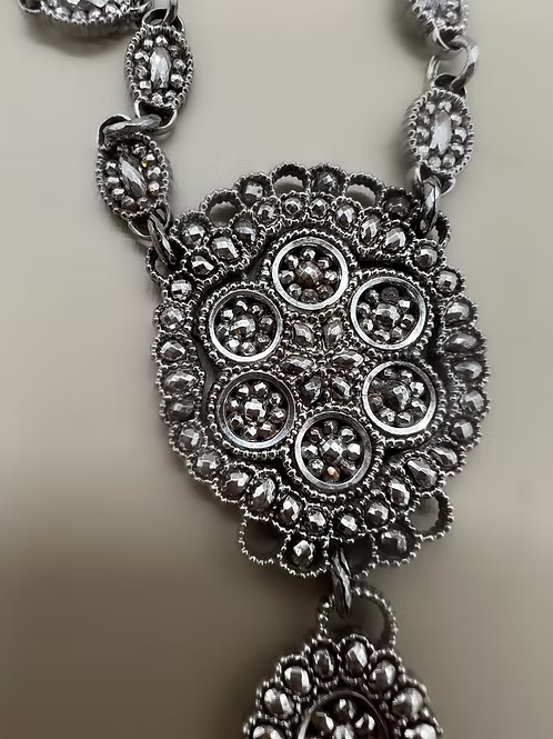 Georgian Cut Steel Necklace