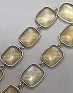 Citrine Georgian Rivière