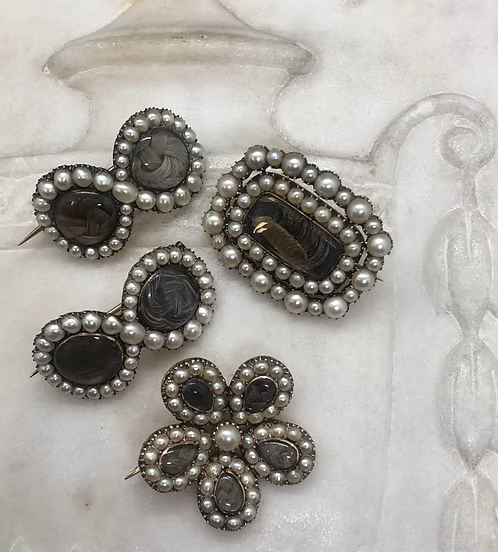 Georgian Pansy Brooch