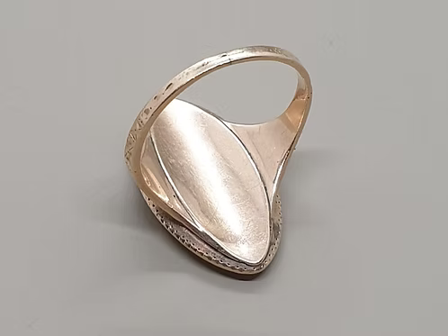Navette sepia ring c.1790